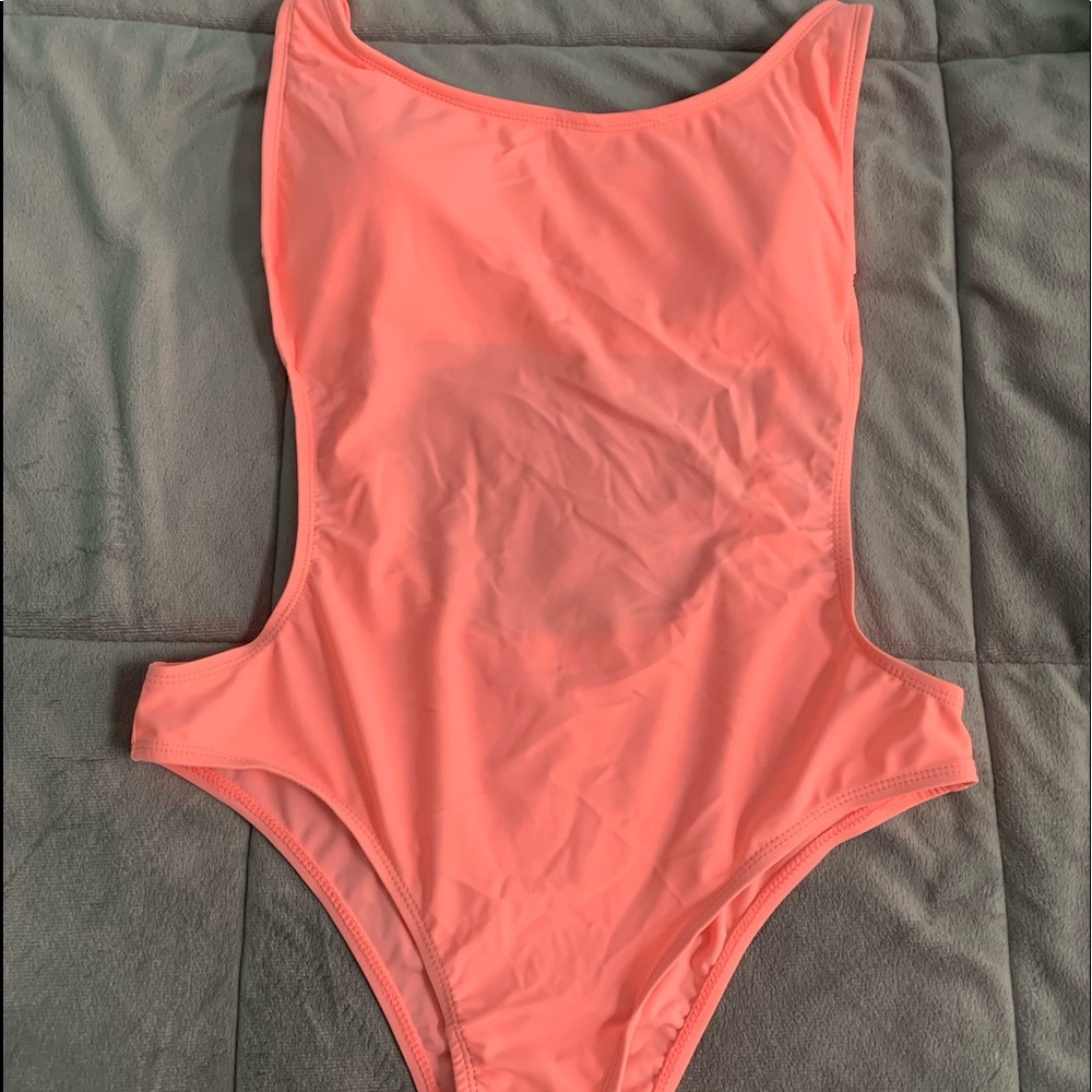 One Peice Bathing Suite- Adjustable Straps